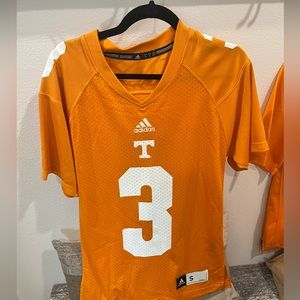 University of Tennessee Football Jersey. Size adult small. Adidas brand.